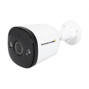 LIFESECURE 5MP Dual Light 180 Degree IP PoE Outdoor Camera